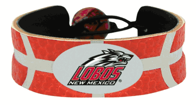 New Mexico Lobos Bracelet Basketball