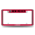 New Mexico Lobos Classic Chrome Automotive License Plate Frame New Mexico Lobos Classic Chrome Automotive License Plate Frame