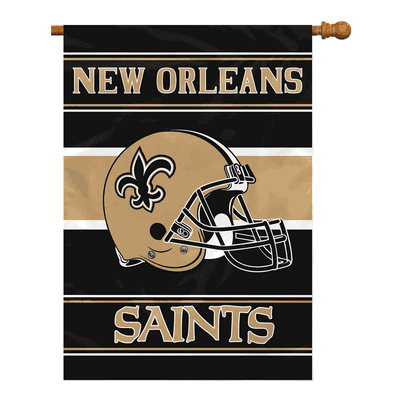 New Orleans Saints 2 Sided 28x40 House Flag