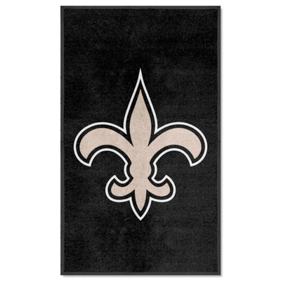New Orleans Saints 3X5 High-Traffic Portrait Mat