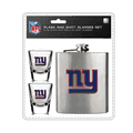 New York Giants Flask and Shot Glass Set