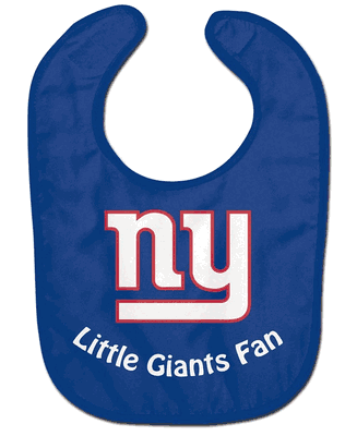 New York Giants "Little Fan" Baby Bib