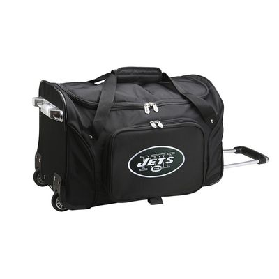 New York Jets 22" Wheeled Duffel Nylon Bag