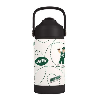 New York Jets Kids 12oz Stainless Steel Mascot Bottle