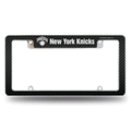 New York Knicks Black 12" x 6" Chrome Automotive License Plate Frame New York Knicks Black 12" x 6" Chrome Automotive License Plate Frame