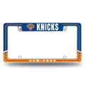 New York Knicks Two-Tone 12"x 6" Chrome Automotive License Plate Frame New York Knicks Two-Tone 12"x 6" Chrome Automotive License Plate Frame