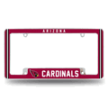NFL Arizona Cardinals Classic Chrome Automotive License Plate Frame NFL Arizona Cardinals Classic Chrome Automotive License Plate Frame