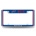 NFL Buffalo Bills Classic Chrome Automotive License Plate Frame NFL Buffalo Bills Classic Chrome Automotive License Plate Frame