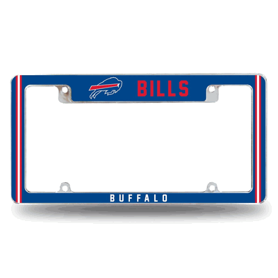 NFL Buffalo Bills Classic Chrome Automotive License Plate Frame