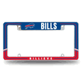 NFL Buffalo Bills Two-Tone Chrome Automotive License Plate Frame NFL Buffalo Bills Two-Tone Chrome Automotive License Plate Frame