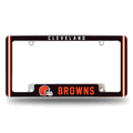 NFL Cleveland Browns Classic Chrome Automotive License Plate Frame