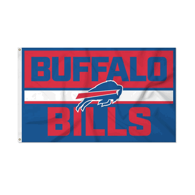 NFL Football Buffalo Bills Bold 3' x 5' Banner Flag