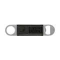 NFL Football Cleveland Browns Black Laser Engraved Bar Blade