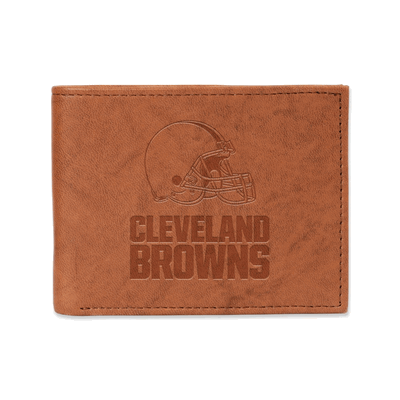 NFL Football Cleveland Browns Leather Billfold Wallet