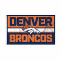 NFL Football Denver Broncos Bold 3' x 5' Banner Flag