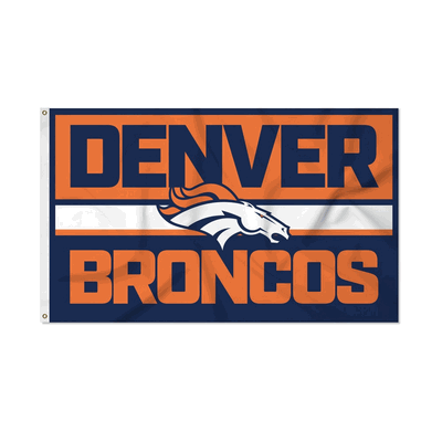 NFL Football Denver Broncos Bold 3' x 5' Banner Flag