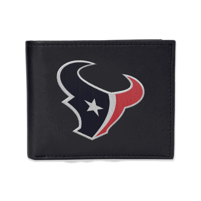 NFL Football Houston Texans Embroidered Bill-fold Wallet