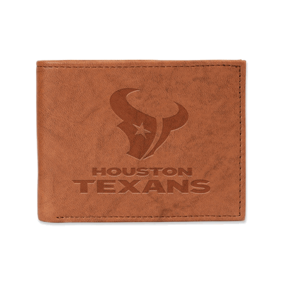 NFL Football Houston Texans Leather Billfold Wallet
