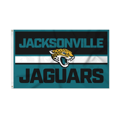 NFL Football Jacksonville Jaguars Bold 3' x 5' Banner Flag