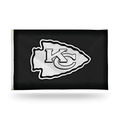 NFL Football Kansas City Chiefs Carbon Fiber 3' x 5' Banner Flag