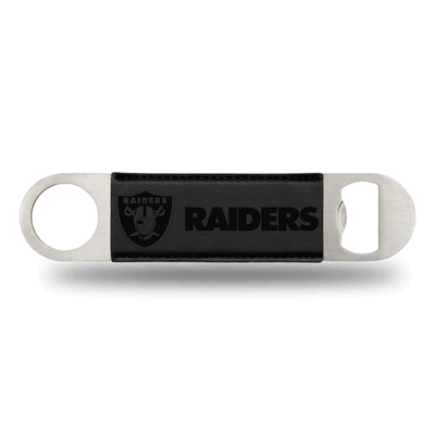 NFL Football Las Vegas Raiders Black Laser Engraved Bar Blade