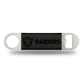 NFL Football Las Vegas Raiders Black Laser Engraved Bar Blade