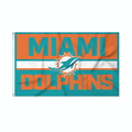 NFL Football Miami Dolphins Bold 3' x 5' Banner Flag NFL Football Miami Dolphins Bold 3' x 5' Banner Flag