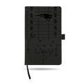 NFL Football New England Patriots Black Laser Engraved Small Notepad