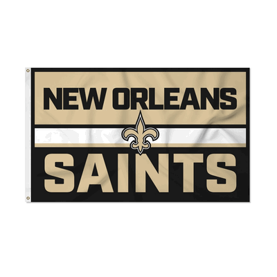 NFL Football New Orleans Saints Bold 3'x5' Banner Flag