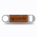 NFL Football New Orleans SaintsLaser Engraved Bar Blade