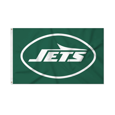 NFL Football New York Jets Primary Logo 3' x 5' Banner Flag