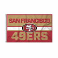 NFL Football San Francisco 49ers Bold 3' x 5' Banner Flag