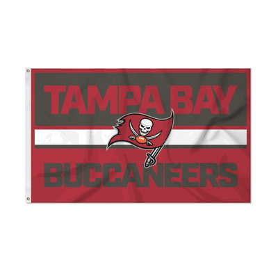 NFL Football Tampa Bay Buccaneers Bold 3' x 5' Banner Flag