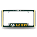 NFL Green Bay Packers Classic Chrome Automotive License Plate Frame