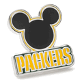 NFL Green Bay Packers & Mickey Lapel Pin NFL Green Bay Packers & Mickey Lapel Pin
