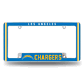 NFL Los Angeles Chargers Classic Chrome Auto License Plate Frame