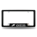 NFL Philadelphia Eagles Black Chrome Automotive License Plate Frame NFL Philadelphia Eagles Black Chrome Automotive License Plate Frame