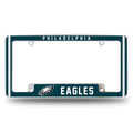 NFL Philadelphia Eagles Classic Chrome Automotive License Plate Frame NFL Philadelphia Eagles Classic Chrome Automotive License Plate Frame
