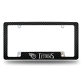 NFL Tennessee Titans Black Chrome Automotive License Plate Frame
