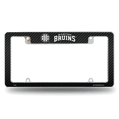 NHL Boston Bruins Alternate Chrome Automotive License Plate Frame