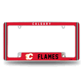 NHL Calgary Flames Classic Chrome Automotive License Plate Frame