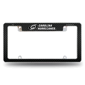 NHL Carolina Hurricanes Black Chrome Automotive License Plate Frame
