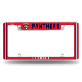 NHL Florida Panthers Classic Chrome Automotive License Plate Frame