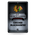 NHL Hockey Chicago Blackhawks 11" x 17" Home Decor Sign