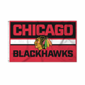 NHL Hockey Chicago Blackhawks Bold 3' x 5' Banner Flag