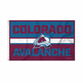 NHL Hockey Colorado Avalanche Bold 3' x 5' Banner Flag
