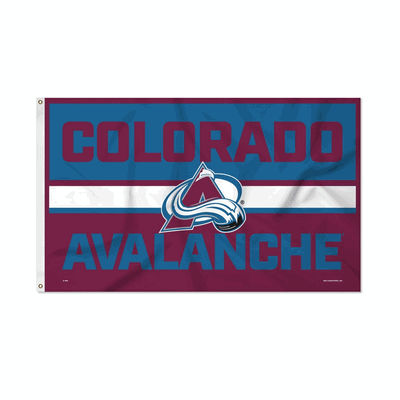 NHL Hockey Colorado Avalanche Bold 3' x 5' Banner Flag