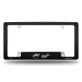 NHL Hockey Minnesota Wild Black Chrome Automotive License Plate Frame NHL Hockey Minnesota Wild Black Chrome Automotive License Plate Frame