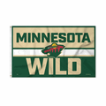 NHL Hockey Minnesota Wild Bold 3' x 5' Banner Flag
