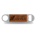 NHL Hockey New Jersey Devils Brown Laser Engraved Bar Blade NHL Hockey New Jersey Devils Brown Laser Engraved Bar Blade